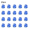 20Pcs Handmade Luminous Lampwork Beads LAMP-YW0001-21-2