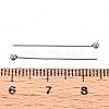 304 Stainless Steel Head Pins STAS-T065-25mm-20P-3