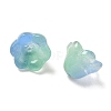Transparent Glass Beads Caps GLAA-B028-01J-2