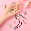 DIY Wishing Bottle Pendant Necklace Making Kit DIY-YW0005-80-7