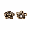 Tibetan Style Alloy Bead Caps X-K0P34071-3
