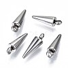 Non-Tarnish 201 Stainless Steel Pendants X-STAS-S117-002A-01-1