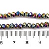 Electroplate Transparent Glass Beads Strands EGLA-A034-T4mm-UA-3