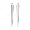 304 Stainless Steel Pendants STAS-T075-22E-P-1