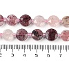 Natural Strawberry Quartz Beads Strands G-C116-A41-01-5