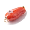 Handmade Porcelain Pendants X-PALLOY-JF02166-3