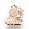 Zinc Alloy Bunny Pendants LS-ENAM-P163-02A-2