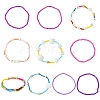 DIY Glass Beads Bracelets Mking Kits DIY-FS0006-54B-2