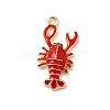 Alloy Enamel Pendants X-FIND-H055-15G-07-1