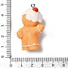Christmas Theme Opaque Resin Pendants LS-RESI-I336-01P-06-4