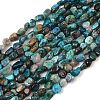 Natural Chrysocolla Beads Strands G-L493-61-2
