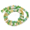 Glass Beads Strands EGLA-A034-M6mm-51-2