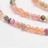 Natural Multicolor Tourmaline Bead Strands G-P279-45-2mm-3
