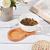 Wood Pepper Grinder Holder AJEW-WH0479-43-3