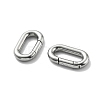 304 Stainless Steel Spring Gate Clasp Findings STAS-B082-05B-P-2