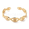 304 Stainless Steel Cuff Bangles for Women BJEW-K263-05G-08-2