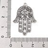 Tibetan Style Alloy Pendants X-TIBEP-ZN60334-AS-FF-2