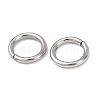 Tarnish Resistant 304 Stainless Steel Open Jump Rings STAS-Q186-02-8x1.2mm-1