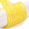 Baking Electroplate Glass Beads Strands DGLA-A039-J2MM-B23-1