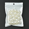 ABS Plastic Imitation Pearl Beads MACR-YW0002-18mm-82-6