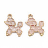 Alloy Enamel Pendants X-ENAM-N055-013A-NR-2