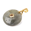 Natural Labradorite Pendants GG-CBA260E-03G-14-2