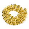 Glass Beads Strands X-GLAA-R024-15x10mm-17-3