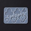 DIY Playing Card Theme Pendants Silicone Molds DIY-C076-01D-3