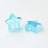 Eco-Friendly Transparent Acrylic Beads PL556-5-3