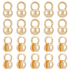20Pcs Brass Bead Tips KK-BC0012-46-1