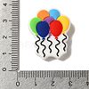 Birthday Theme Silicone Beads SIL-S006-03C-3