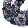Natural Fluorite Carved Beads Strands G-L634-O02-01-4