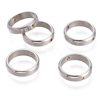 Non-Tarnish 201 Stainless Steel Bead Frames STAS-L262-05A-P-1
