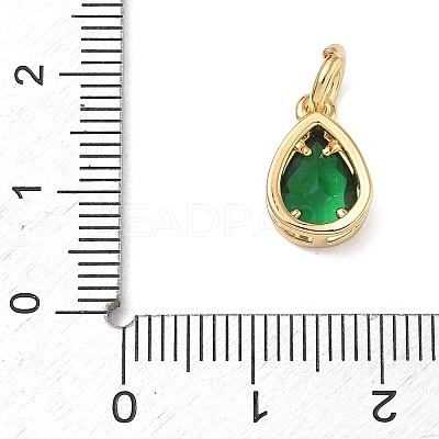 Brass Pave Cubic Zirconia Charms KK-CBA56EF-34A-G01-1