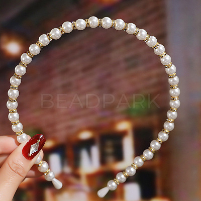 Pearl Hair Bands OHAR-PW0001-177I-1
