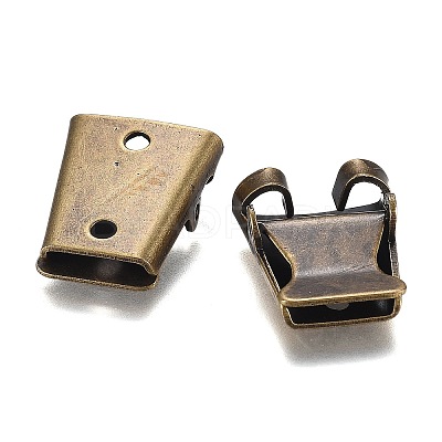 Iron Bolo Tie Slide Clasp IFIN-F162-01B-AB-1