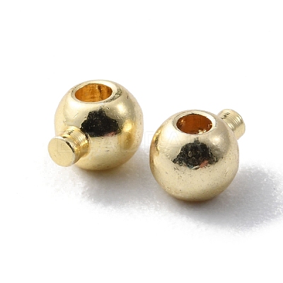 Brass Crimp Beads KK-WH0031-33G-1