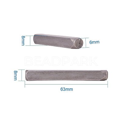 Iron Seal Stamps AJEW-PH0002-02B-1
