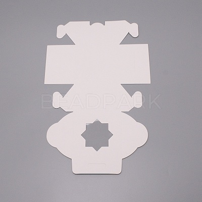 Square Kraft Paper Candy Boxes CON-WH0081-28-1
