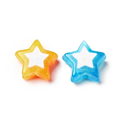 Opaque Acrylic Beads SACR-G028-04-1
