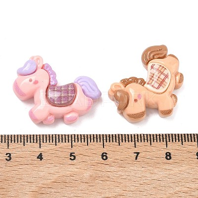 Opaque Resin Cabochons CRES-A061-02B-1
