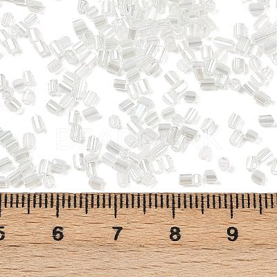 Two Cut Glass Seed Beads X-CSDB101-1