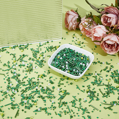 150G Glass Seed Beads SEED-ME0001-02-1