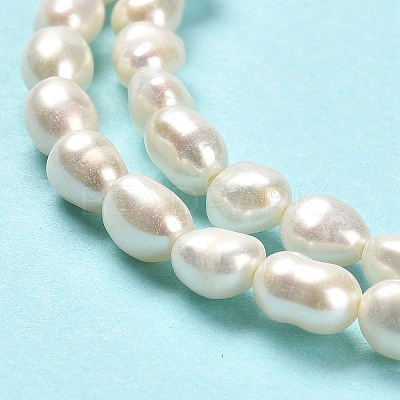 Natural Cultured Freshwater Pearl Beads Strands PEAR-E016-063-1