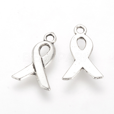 Tibetan Style Alloy Charms X-TIBE-Q070-26AS-RS-1