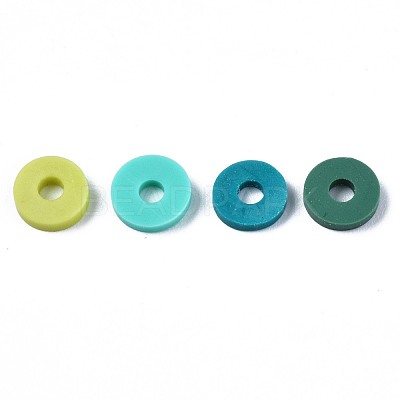 Handmade Polymer Clay Beads CLAY-T019-02B-26-1