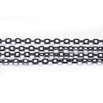 Handmade 304 Stainless Steel Cable Chains STAS-P213-05B-01-1