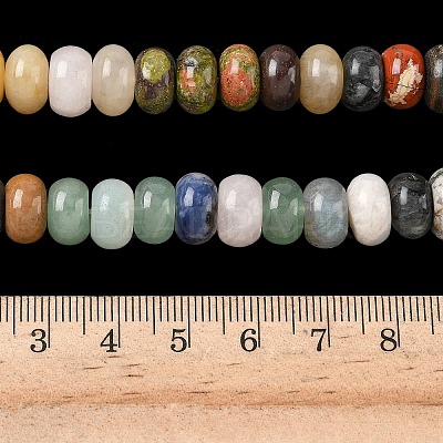 Natural Mixed Gemstone Beads Strands G-A280-A01-03-1