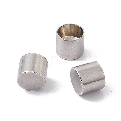 Tarnish Resistant 201 Stainless Steel Cord Ends STAS-G288-01G-P-1