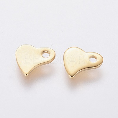 201 Stainless Steel Charms X-STAS-L234-043G-1